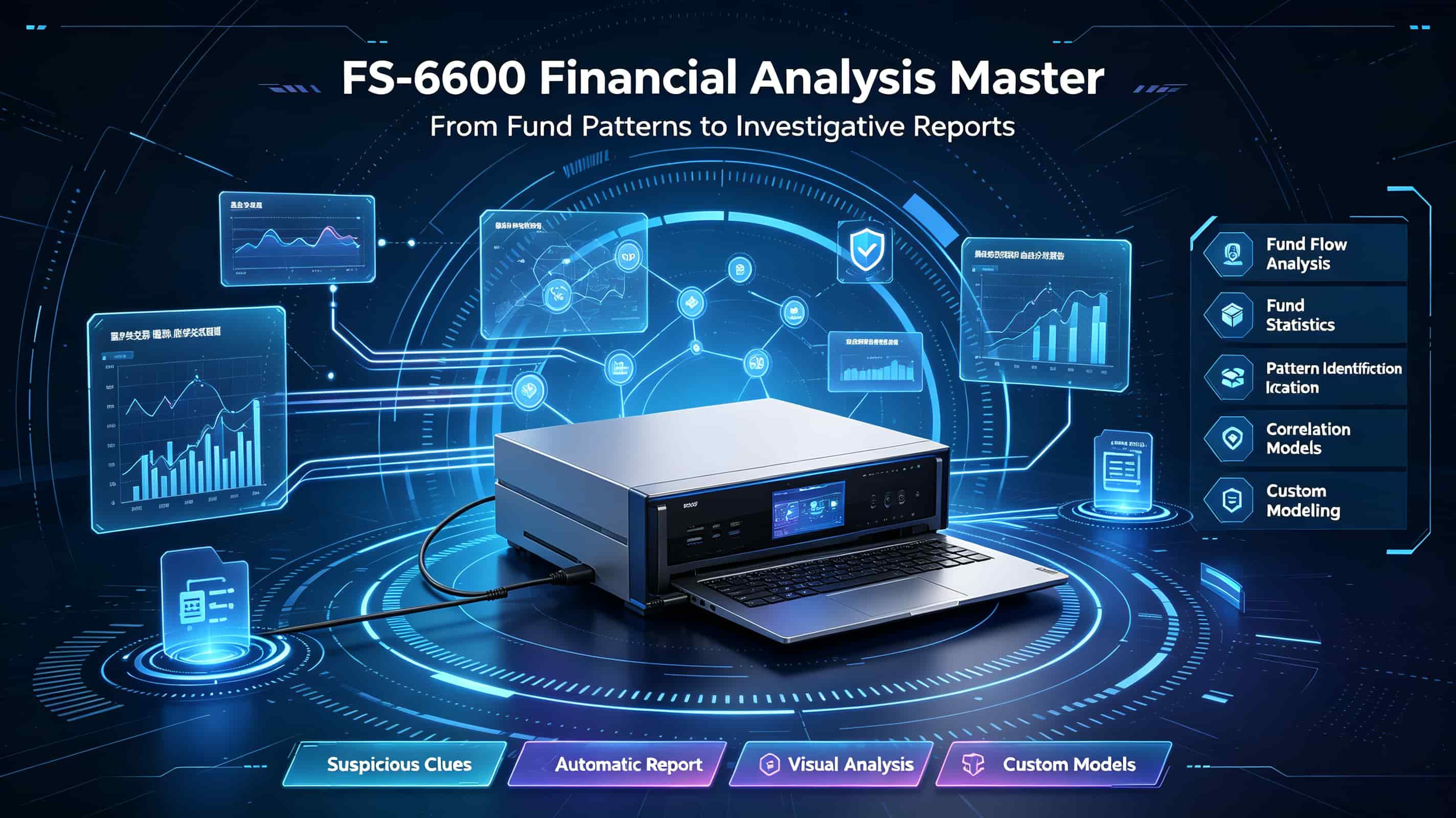 Enterprise Tax Investigation Equipment: FS-6600 Financial Analysis Master