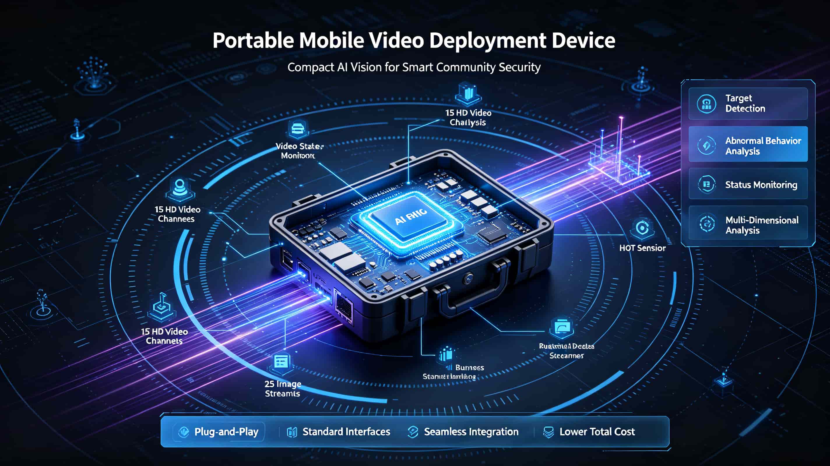 Portable Mobile Video Deployment Device