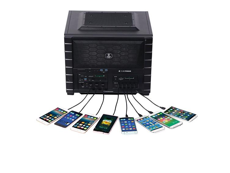 Parallel Forensic Equipment for Multi iOS & Android Cell Phones